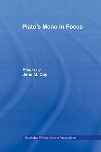 Plato's Meno In Focus cover