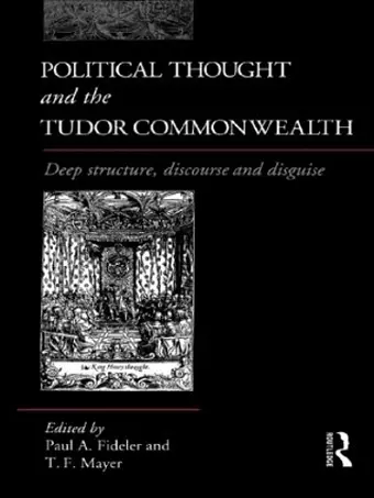 Political Thought and the Tudor Commonwealth cover