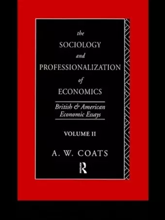 The Sociology and Professionalization of Economics cover