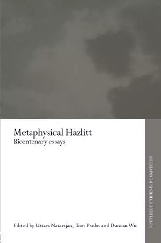 Metaphysical Hazlitt cover