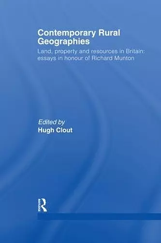 Contemporary Rural Geographies cover