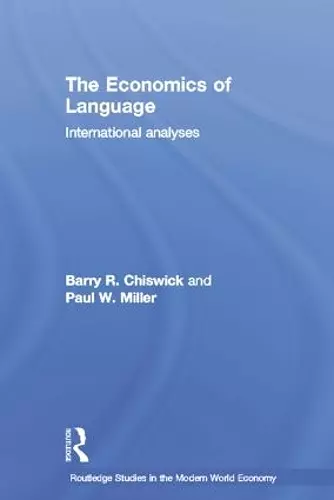 The Economics of Language cover