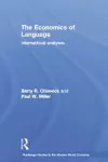 The Economics of Language cover