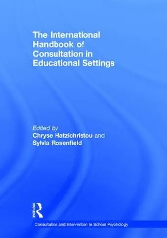 The International Handbook of Consultation in Educational Settings cover