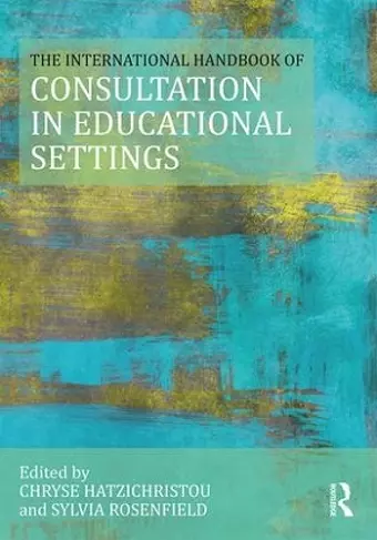 The International Handbook of Consultation in Educational Settings cover