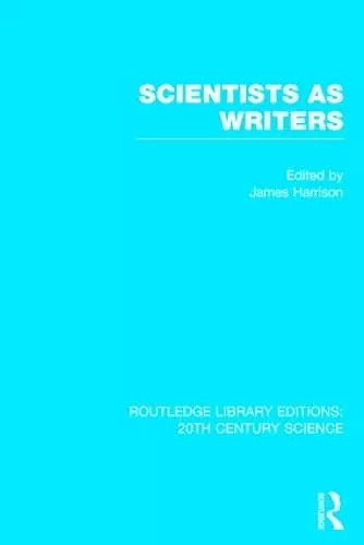 Scientists as Writers cover