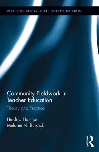 Community Fieldwork in Teacher Education cover