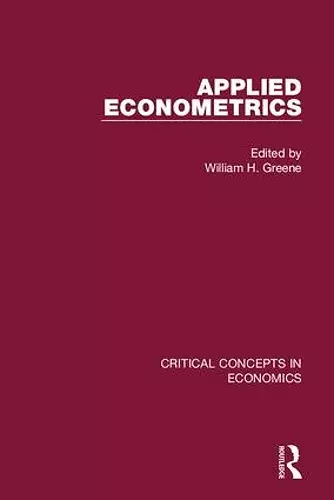Applied Econometrics cover