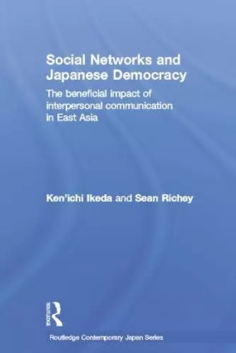 Social Networks and Japanese Democracy cover