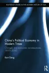 China's Political Economy in Modern Times cover