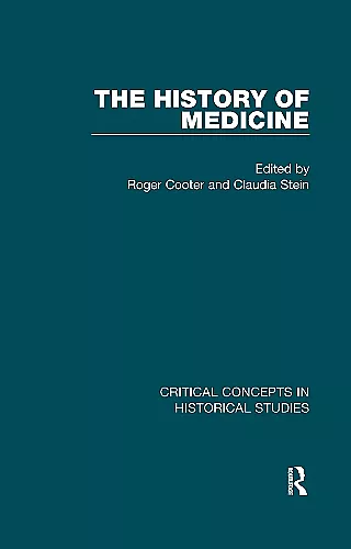The History of Medicine cover