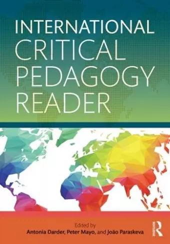 International Critical Pedagogy Reader cover