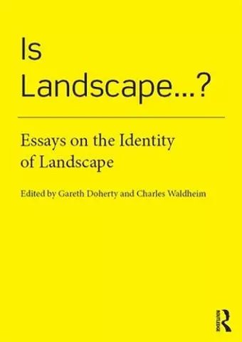 Is Landscape... ? cover