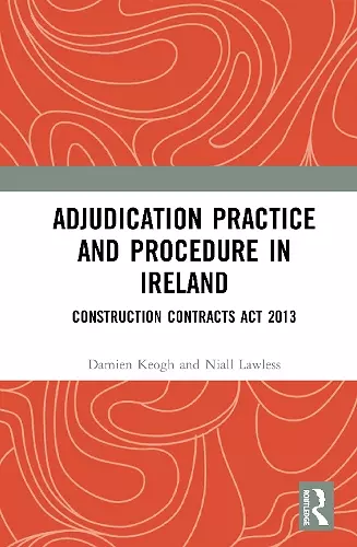 Adjudication Practice and Procedure in Ireland cover