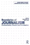 Boundaries of Journalism cover