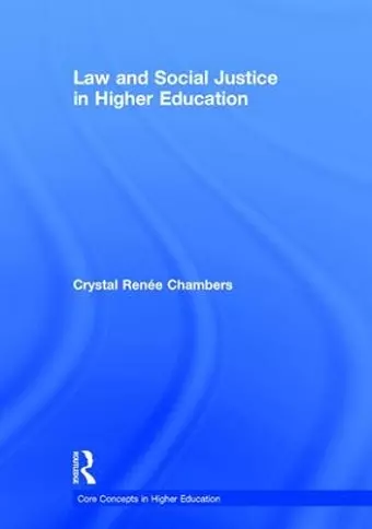 Law and Social Justice in Higher Education cover