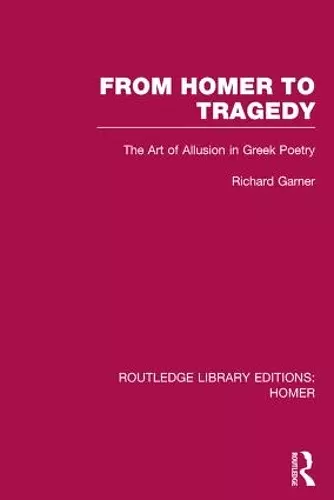 From Homer to Tragedy cover