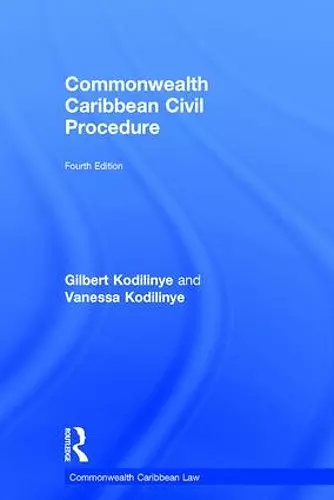 Commonwealth Caribbean Civil Procedure cover