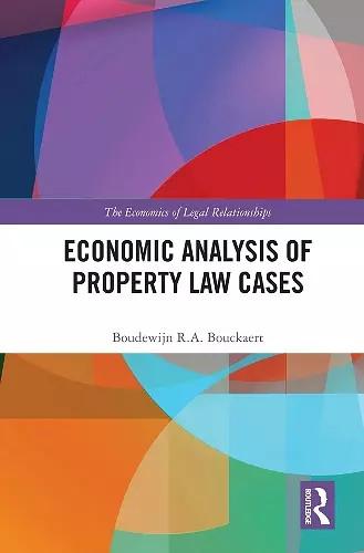 Economic Analysis of Property Law Cases cover