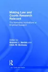 Making Law and Courts Research Relevant cover