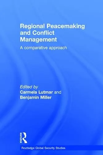 Regional Peacemaking and Conflict Management cover