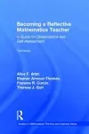 Becoming a Reflective Mathematics Teacher cover