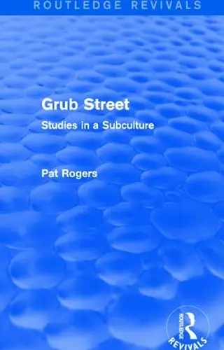 Grub Street (Routledge Revivals) cover