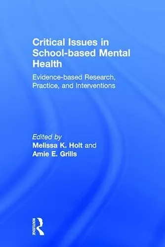 Critical Issues in School-based Mental Health cover