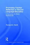 Promoting Teacher Reflection in Second Language Education cover