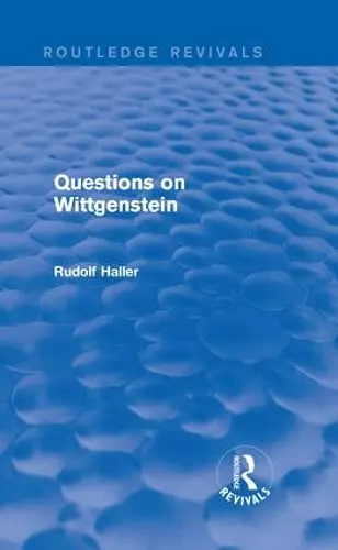 Questions on Wittgenstein (Routledge Revivals) cover