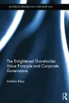 The Enlightened Shareholder Value Principle and Corporate Governance cover