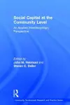 Social Capital at the Community Level cover