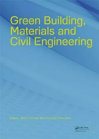 Green Building, Materials and Civil Engineering cover