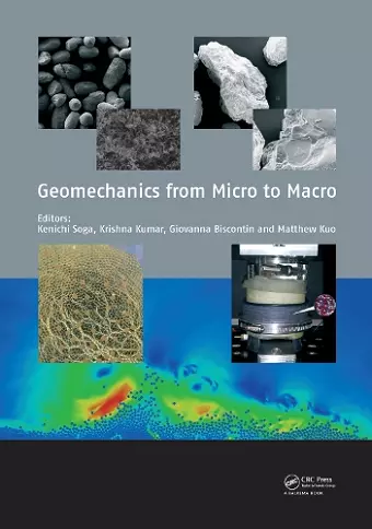 Geomechanics from Micro to Macro cover