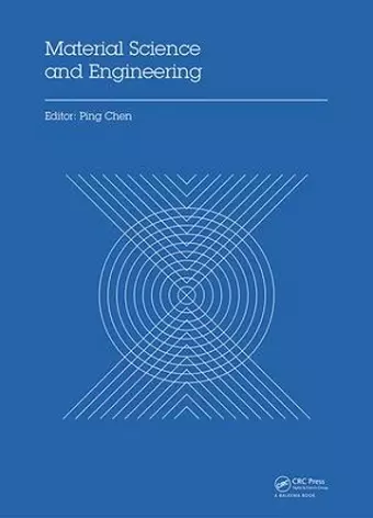 Material Science and Engineering cover