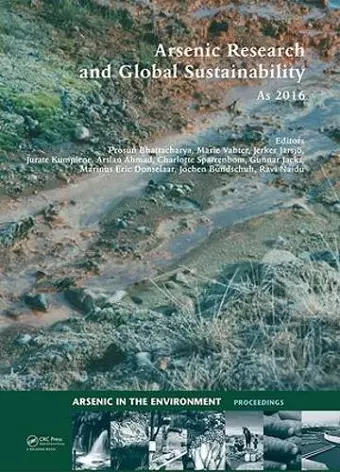 Arsenic Research and Global Sustainability cover