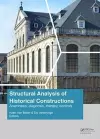 Structural Analysis of Historical Constructions: Anamnesis, Diagnosis, Therapy, Controls cover