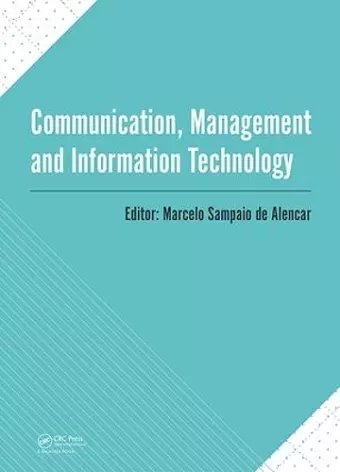 Communication, Management and Information Technology cover