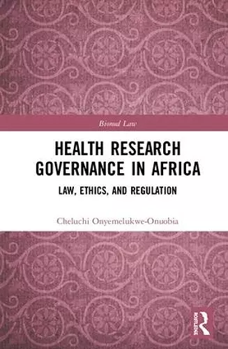 Health Research Governance in Africa cover