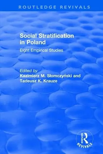 Social Stratification in Poland cover