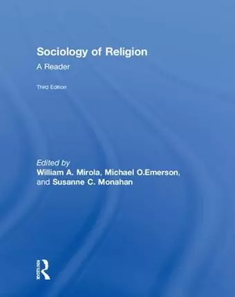 Sociology of Religion cover