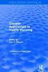 Chinese Approaches to Family Planning cover