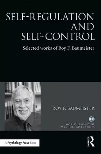 Self-Regulation and Self-Control cover