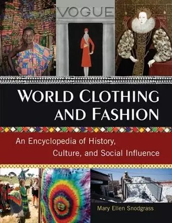 World Clothing and Fashion cover