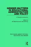 Gender Matters in Educational Administration and Policy cover