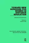 Toward New Horizons for Women in Distance Education cover