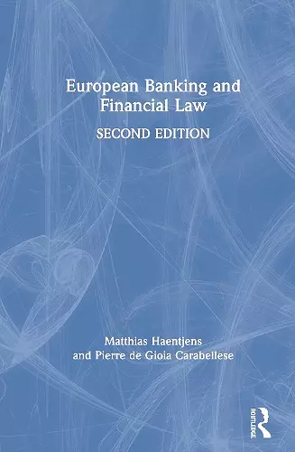 European Banking and Financial Law 2e cover