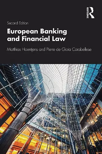 European Banking and Financial Law 2e cover