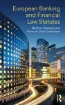 European Banking and Financial Law Statutes cover