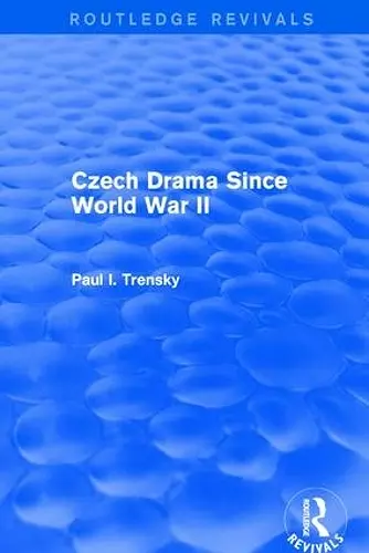 Czech Drama Since World War II cover